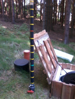 Schlammspiegelmessung Mehrkammergrube Schlammspiegelmessung